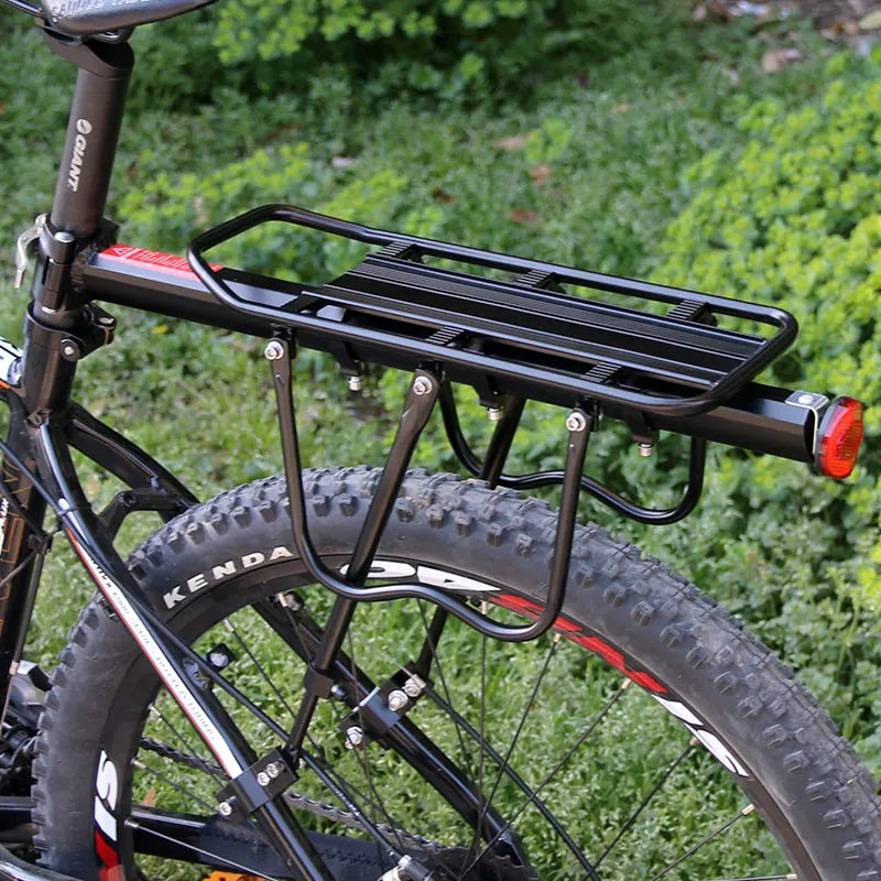 Deemount Bicycle Luggage Carrier Cargo Rear Rack Shelf Cycling Bag Stand Holder Trunk Fit 20-29'' Mtb &4.0'' Fat Bike