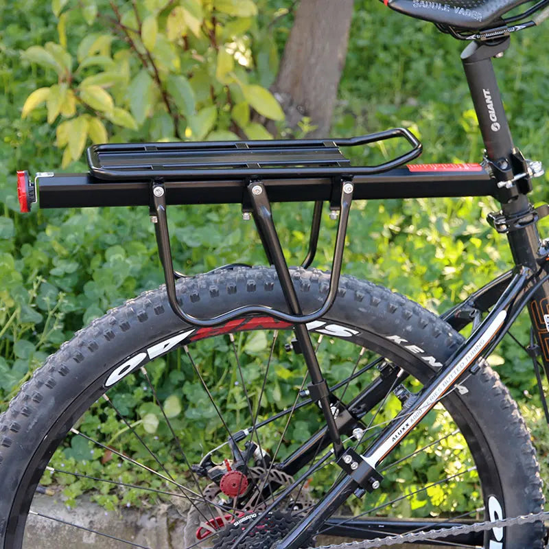 Deemount Bicycle Luggage Carrier Cargo Rear Rack Shelf Cycling Bag Stand Holder Trunk Fit 20-29'' Mtb &4.0'' Fat Bike