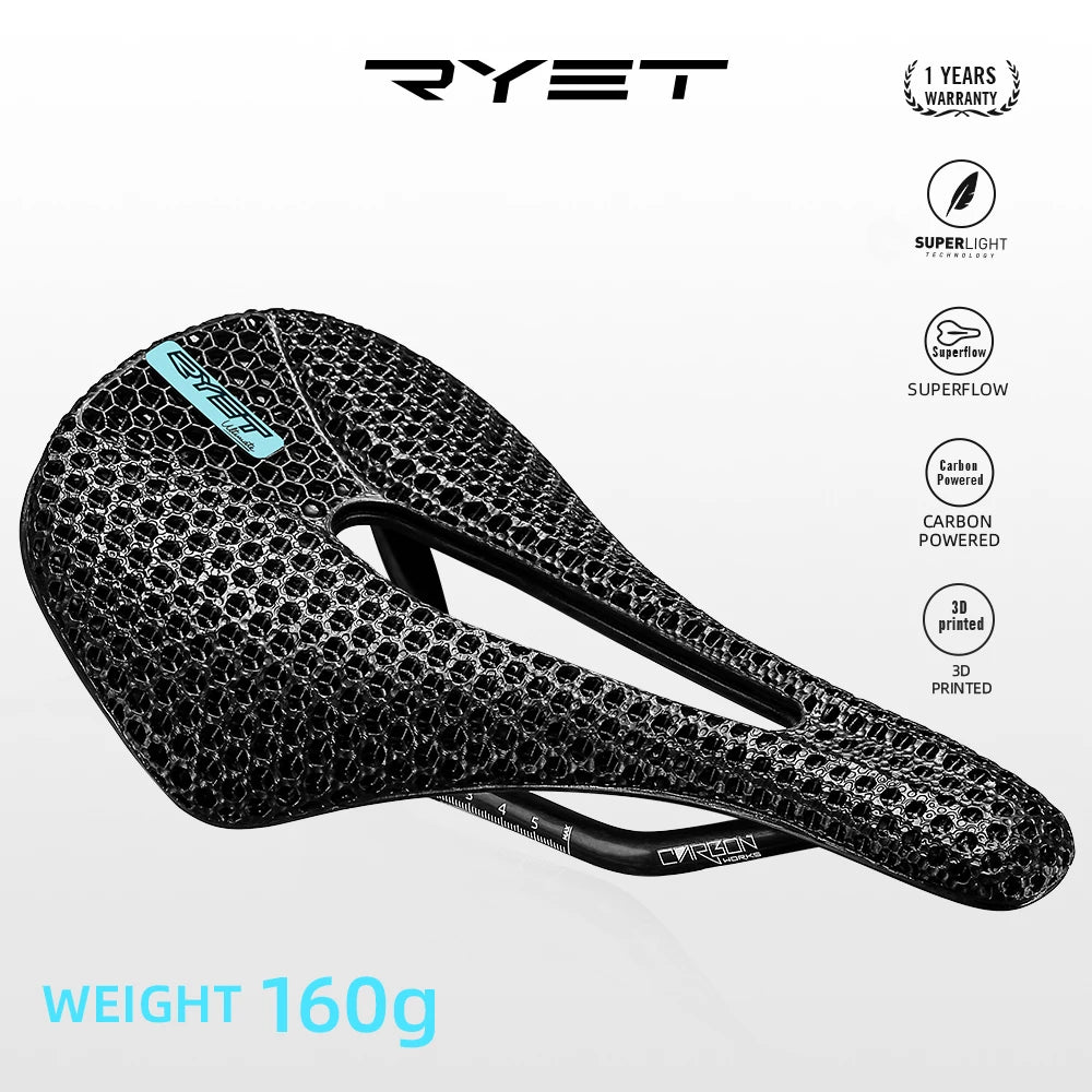 3D Printed Carbon Saddle