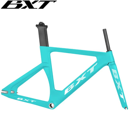 BXT Carbon Track Frame Carbon BSA Fiber Racing Tracking bike Frameset Fixed Gear bike frame 120*9mm rear tail hook Bicycle Parts