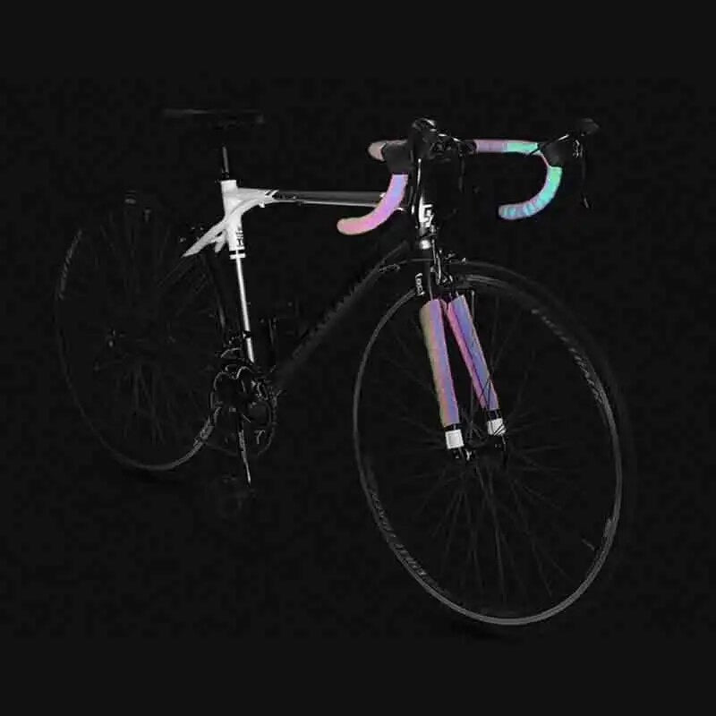 Bar Tape Road Bike Noctilucent Dazzle Handlebar Stripes Light Reflective Colorful