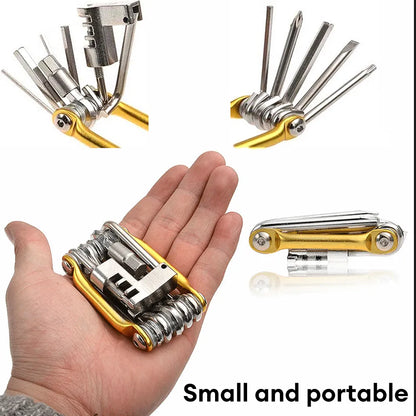 11 in 1 Bicycle Repair Tool Kit