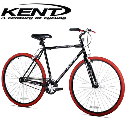 2023 New Kent 700c Thruster Fixie Men's Bike, Blue