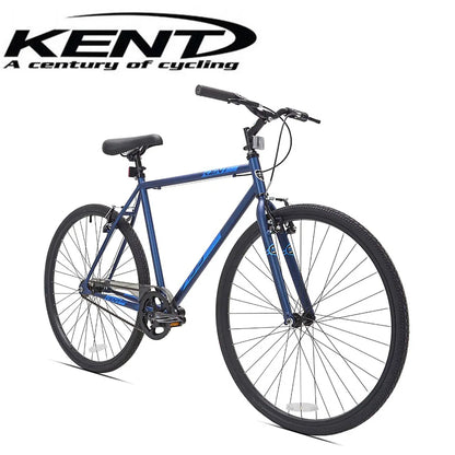 2023 New Kent 700c Thruster Fixie Men's Bike, Blue