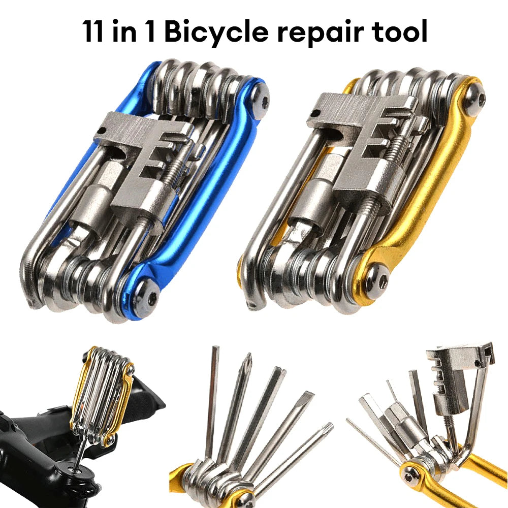 11 in 1 Bicycle Repair Tool Kit