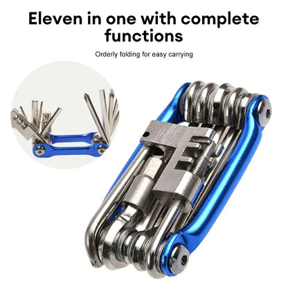 11 in 1 Bicycle Repair Tool Kit