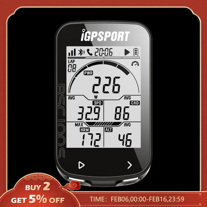 GPS Bike Computer IGPSPORT BSC100S Cycle Wireless Speedometer Bicycle Digital Stopwatch Cycling Odometer Cycling Computer